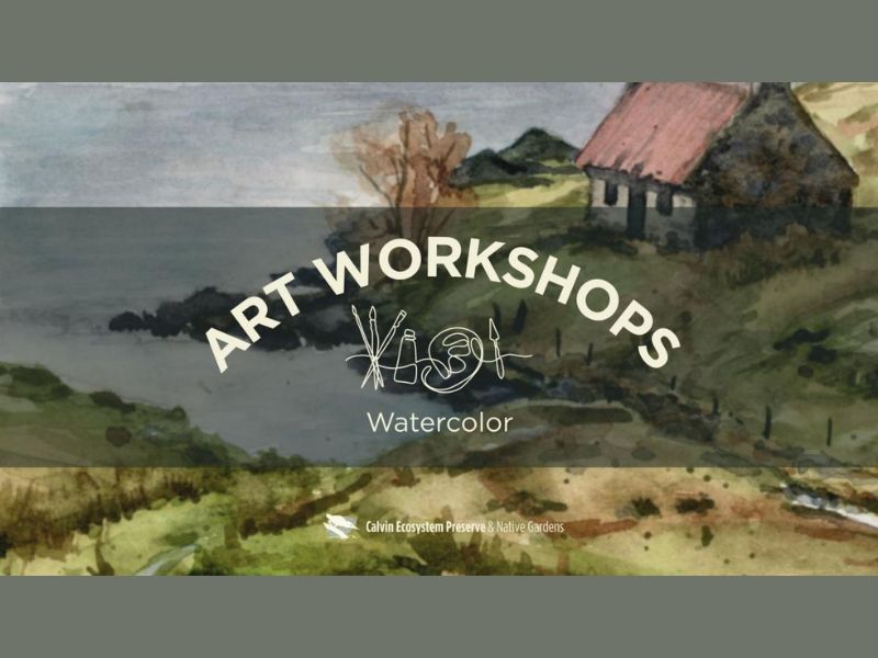 Calvin University Art Workshop Watercolors webpage