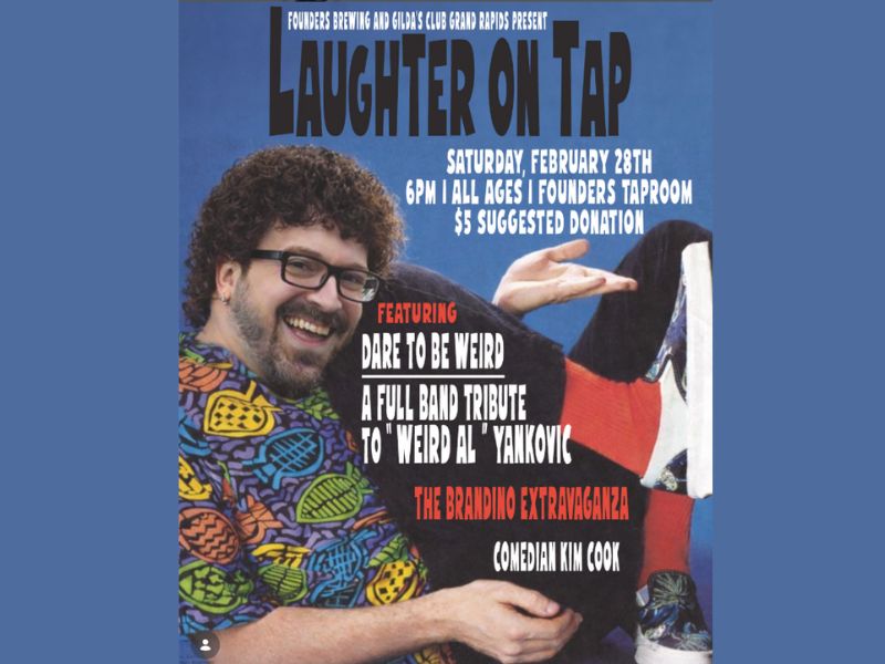 Founders Brewing Laughter on Tap Instagram