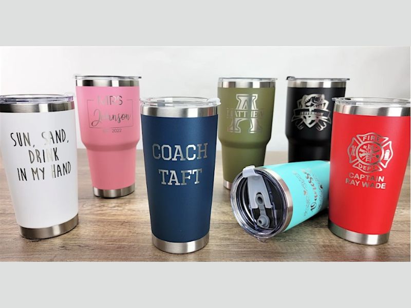 Grand River Makerspace Laser-Engraved Tumblers Eventbrite