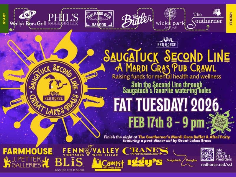 Great Lakes Brass Mardi Gras Pub Crawl Facebook (1)