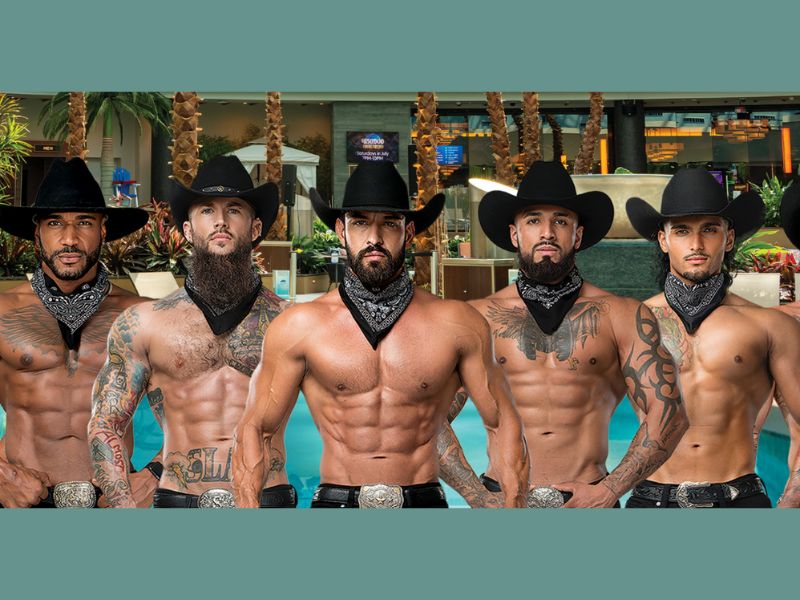 Gun Lake Casino The Hunks Show webpage
