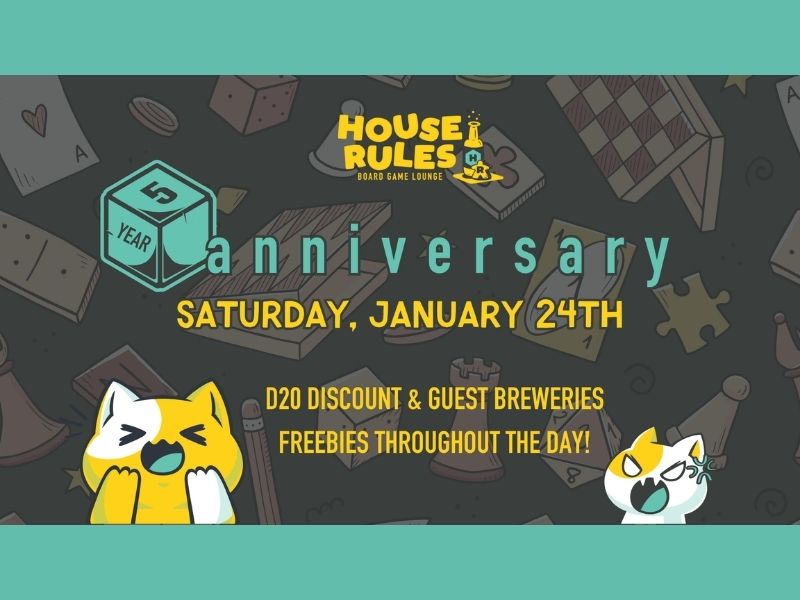 House Rules Annivesary Facebook