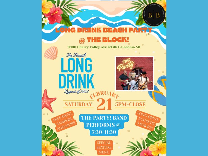 Butcher Block Social Long Drink Party Facebook