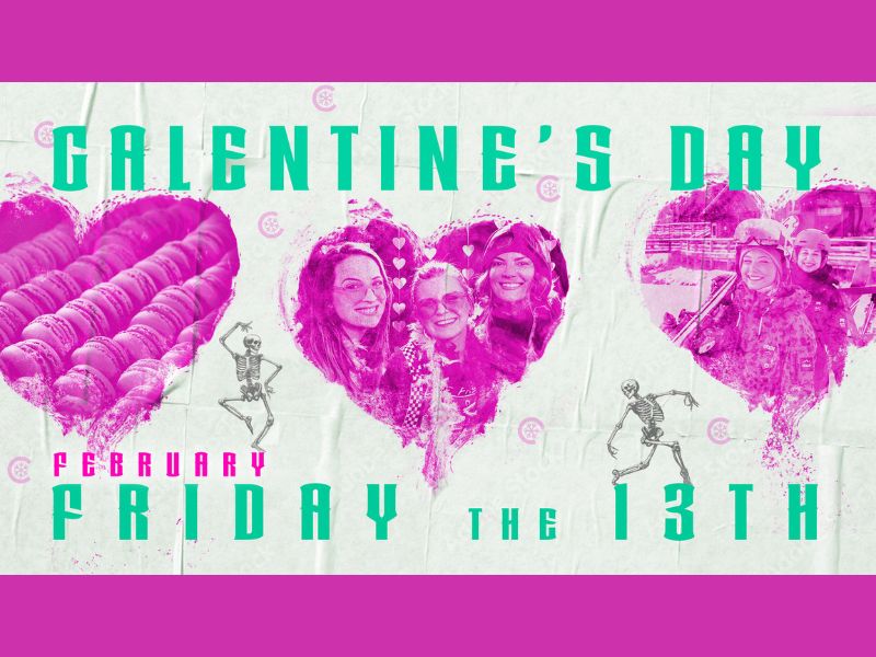 Cannonsburg Ski Area Galentine's Day webpage