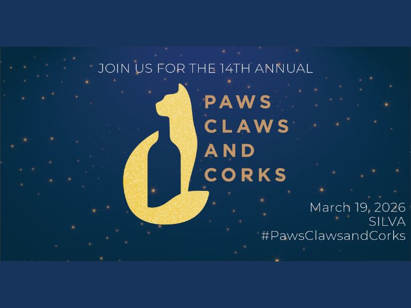Humane Society of WestMI Paws, Claws, & Corks webpage