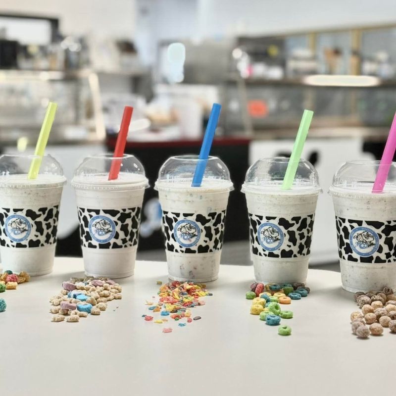 Ice Cream for Breakfast Day at MOO-ville West