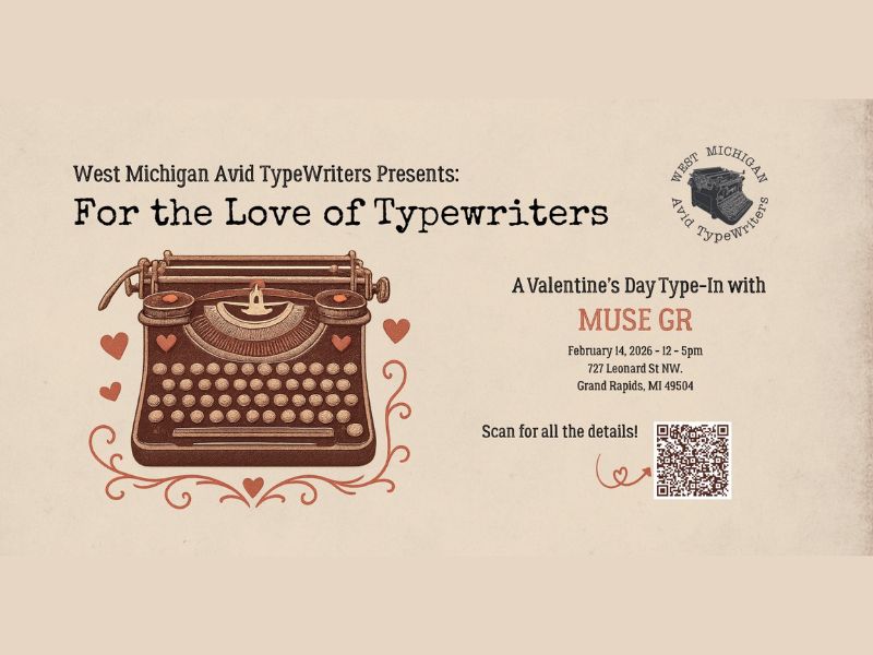 Muse GR's For The Love of Typewriters Facebook
