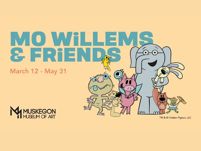 Muskegon Museum of Art presents Mo Willems & Friends Facebook