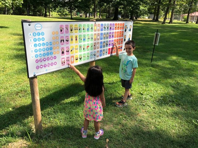 Potter Park Zoo Webpage Communication Board