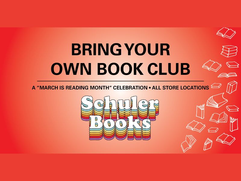 Schuler Books March is Reading Month Celebration webpage