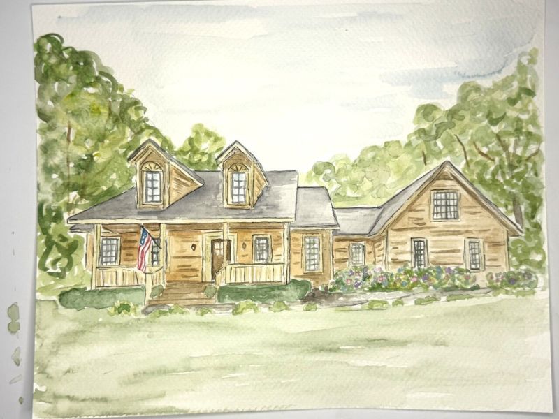 Submission Home Portraits Watercolor Class