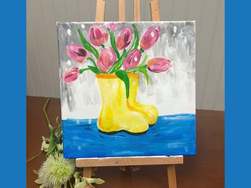 Submission Rainy Day Blooms Painting Workshop