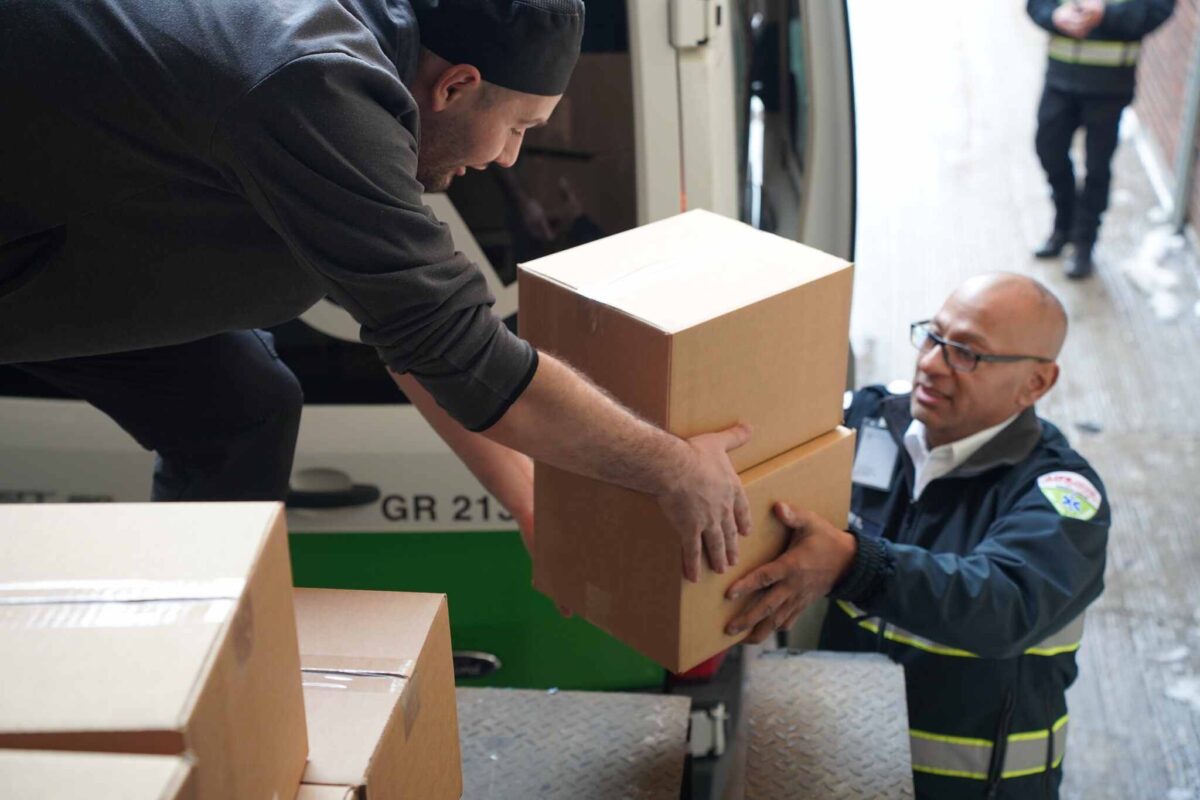 mel trotter, boxes donation