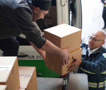 mel trotter, boxes donation