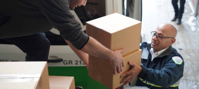 mel trotter, boxes donation