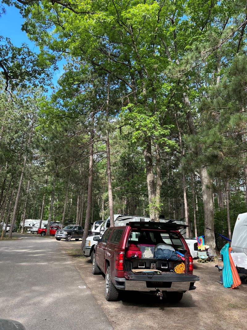north higgins lake state park campground