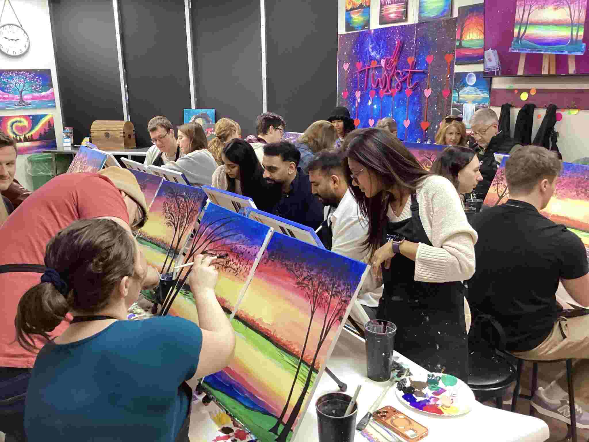 painting, adult play