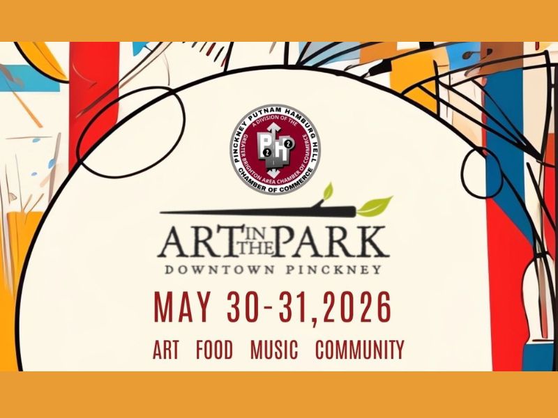 2026 Pinckney Art in the Park Facebook