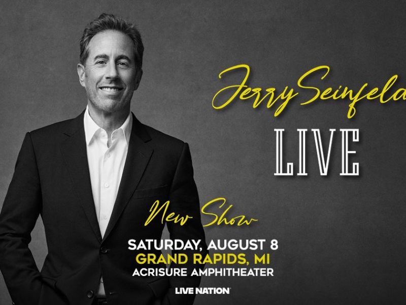Acrisure Ampthitheatre presents Jerry Seinfeld webpage