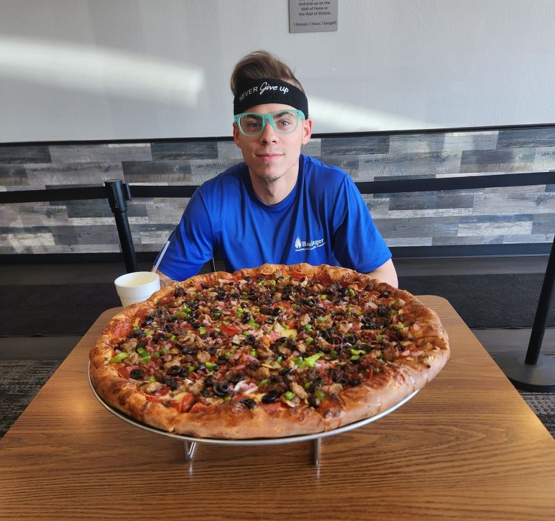 BC Pizza Lowell Pizza Eating Challenge - FB