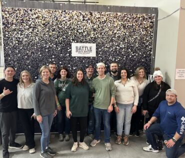 adults team retreat battle gr