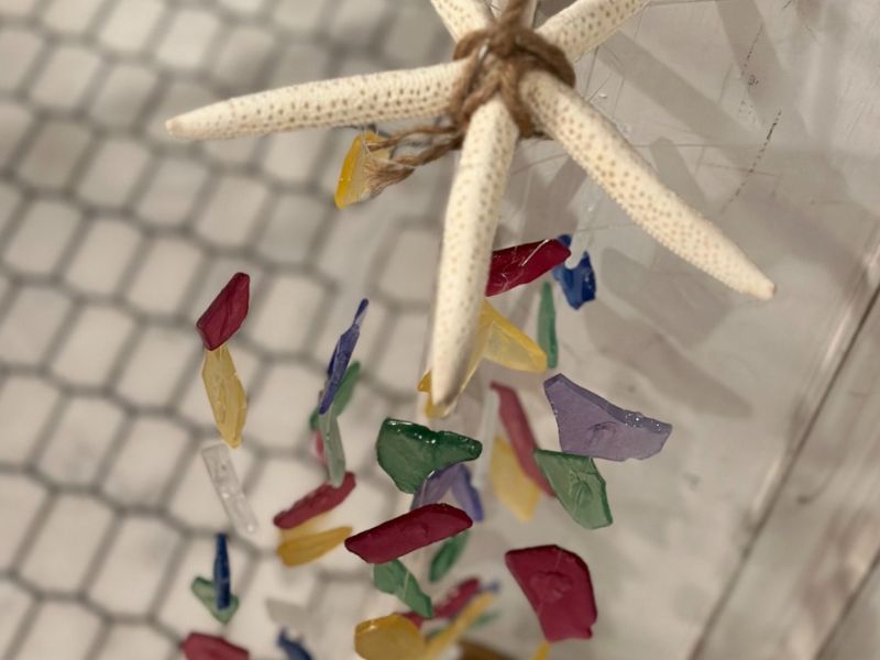 Ben's Artistic Edge Beach Glass Wind Chime Workshop webpage