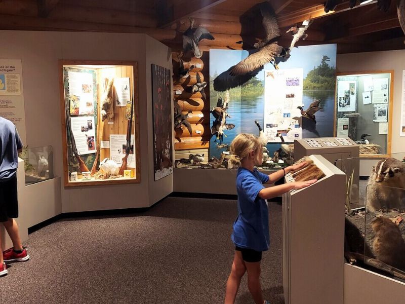 Carl T Johnson Hunting and Fishing Center in Cadillac, MI