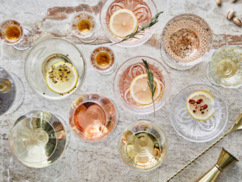 Gathered Botanicals Mocktails & Yoga webpage