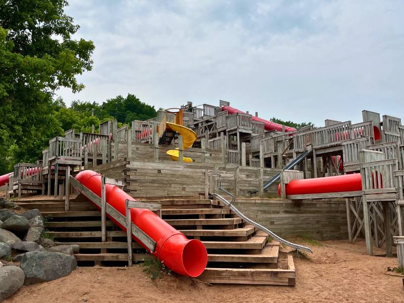 Chutes and Ladders Park, Houghton, MI