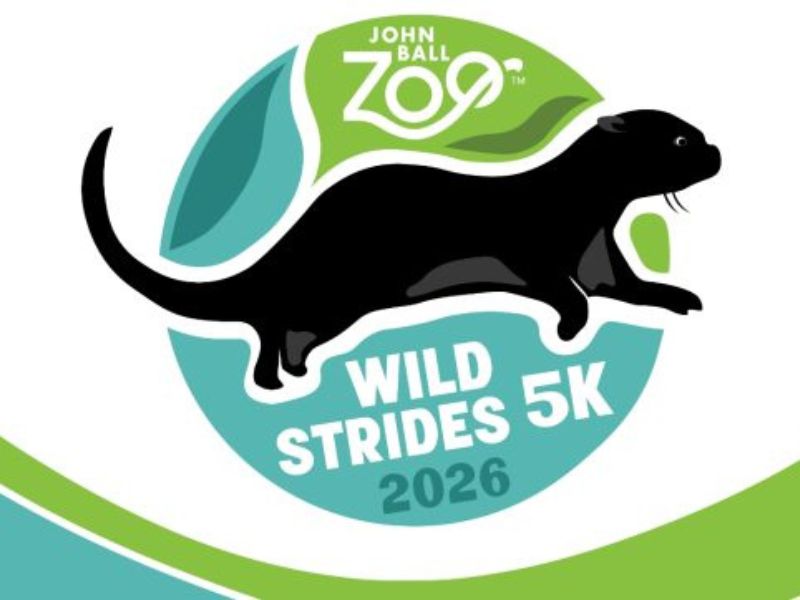 John Ball Zoo Wild Strides 5K 2026 webpage