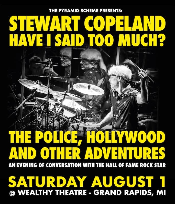 Stewart Copeland Wealthy Theatre