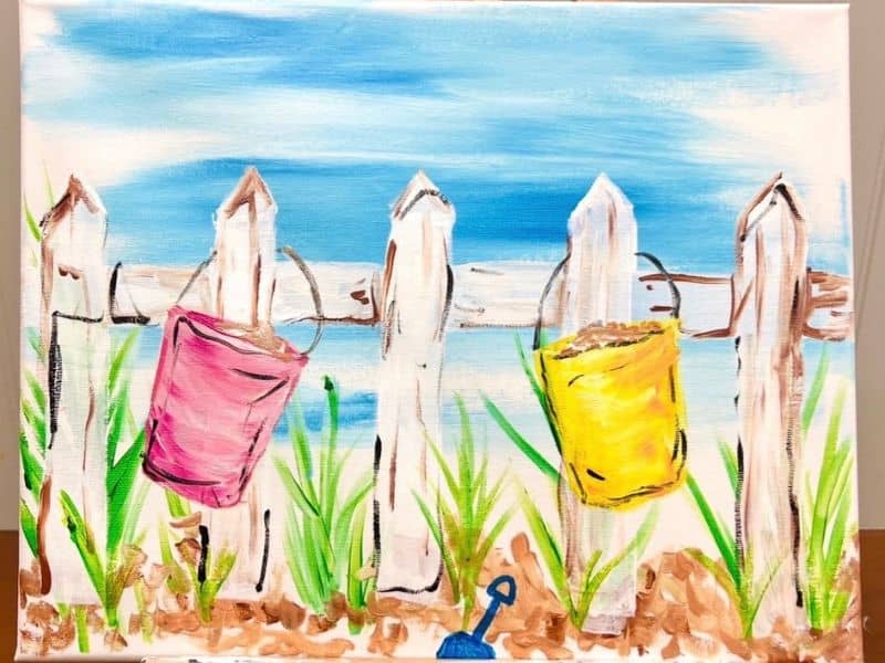 Submission Spruced Studio Seaside Buckets Painting (1)