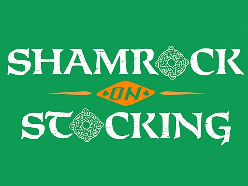 The Holiday Bar Shamrock on Stocking Facebook