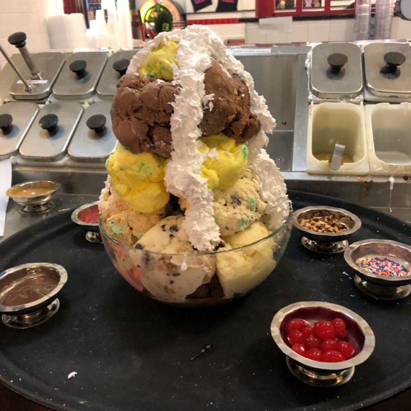 The Parlour of Jackson Dare to Be Great Sundae Challenge - FB