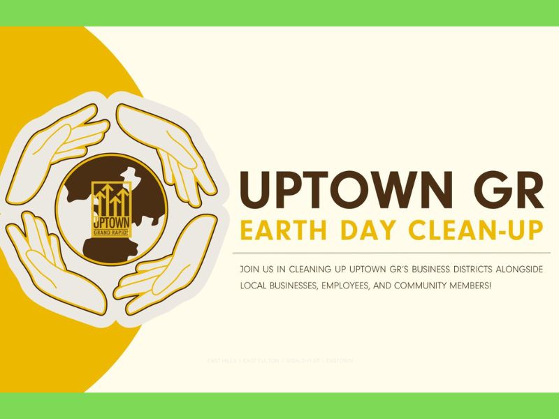 Uptown GR Earth Day Clean Up Facebook
