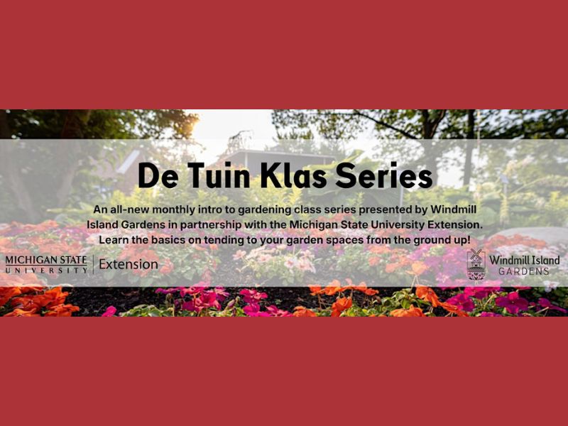 Windmill Island Gardens Monthly Gardening Series Eventbrite