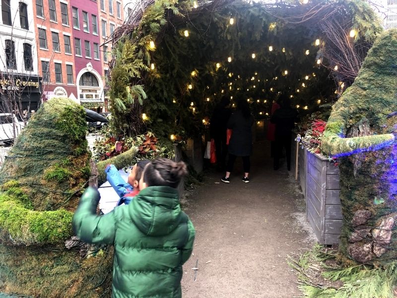 things to do in Detroit Winter-in-Detroit-Holiday-Pine-Tunnel
