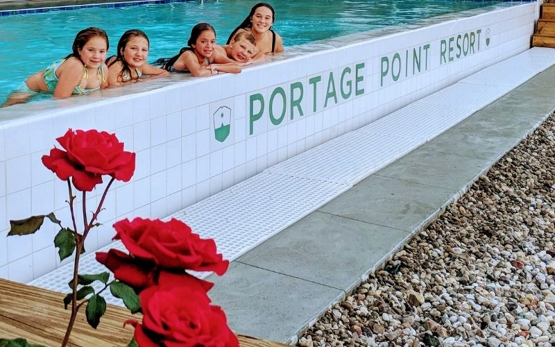 Portage Point Resort Infinity Pool