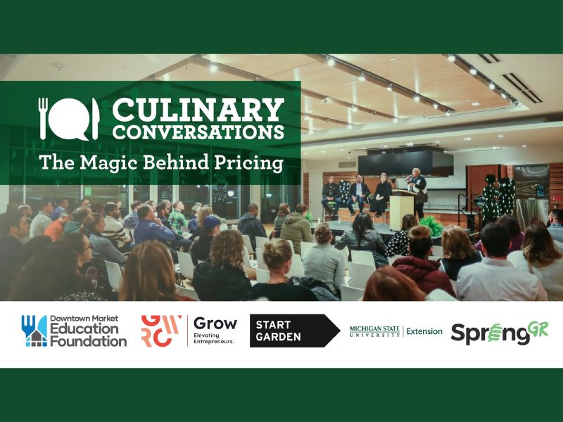 Downtown GR Market Culinary Conversations webpage