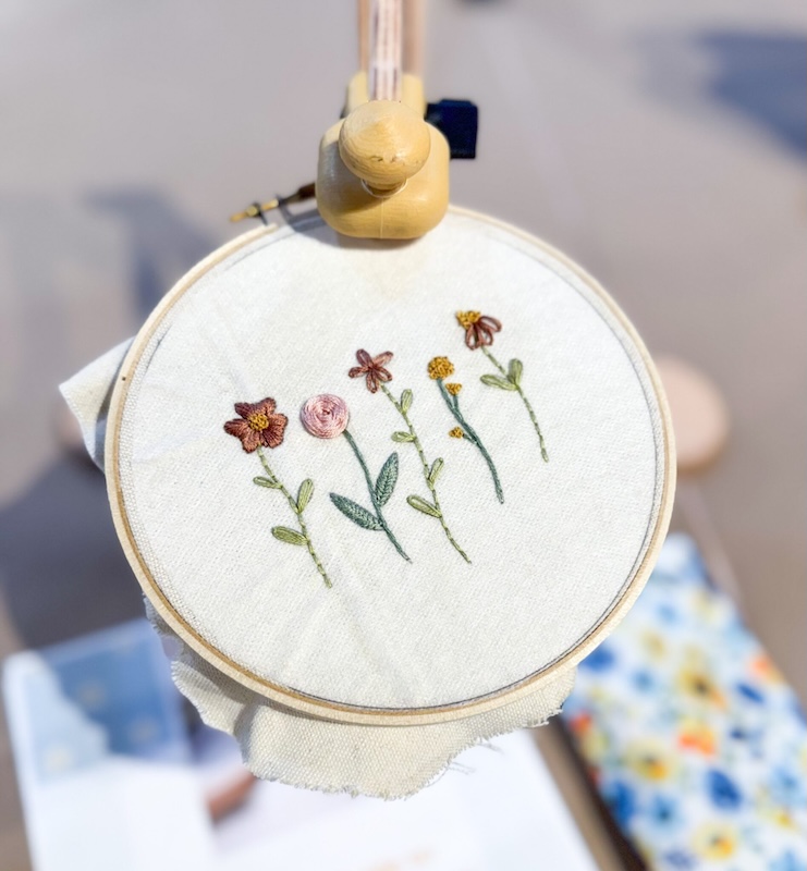 Embroidery Class Spruced Studio Webpage