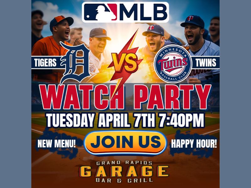 Garage Bar & Grill Detroit Tigers Watc