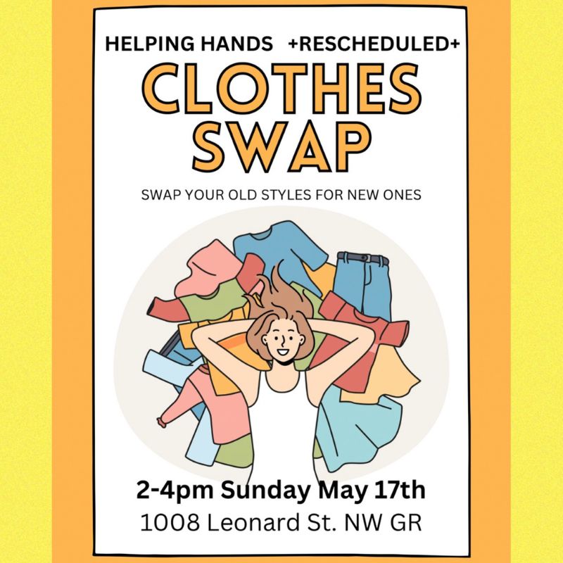 Helping Hands Clothing Swap Facebook