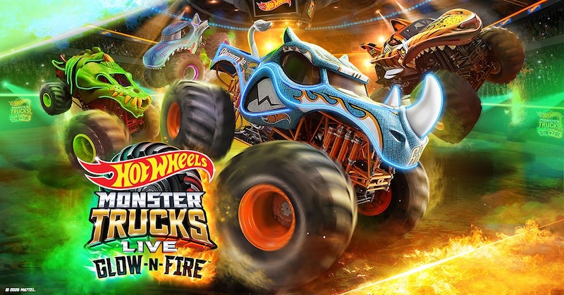 Hot Wheels Monster Trucks Van Andel Arena Webpage