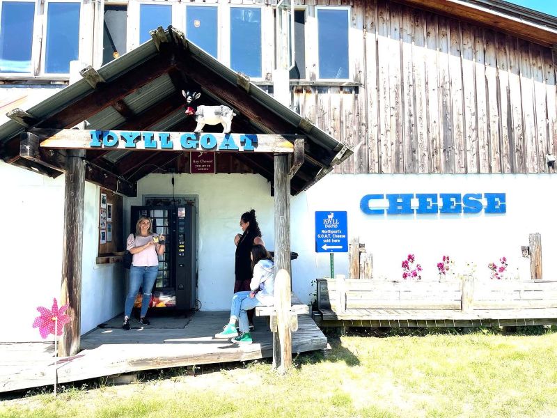 Idyll Farms Goat Cheese Vending Machine - FB