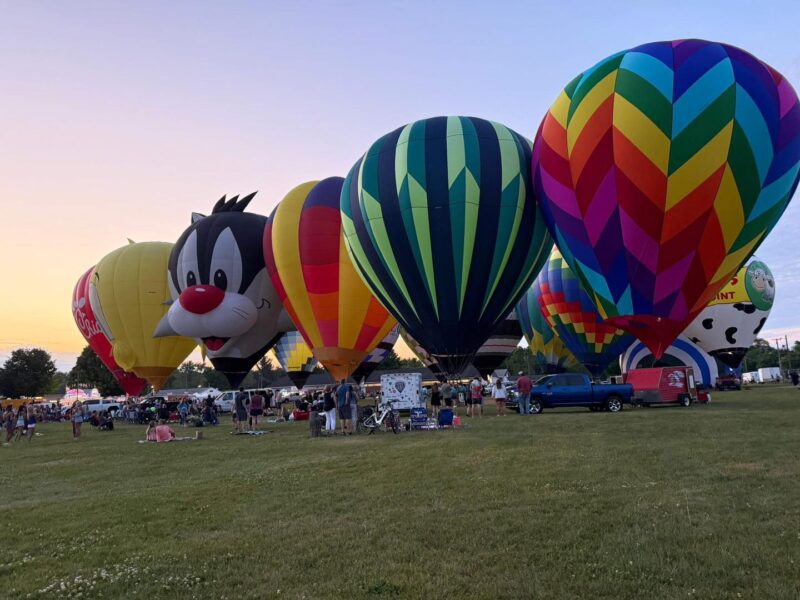 Large Balloons Shot Hudsonville Balloon Days Facebook Page