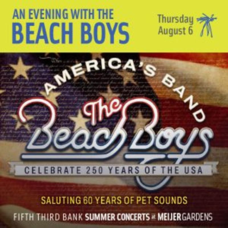 Meijer Gardens Summer Concerts Beach Boys