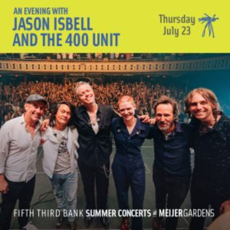Meijer Gardens Summer Concerts Jason Isbell