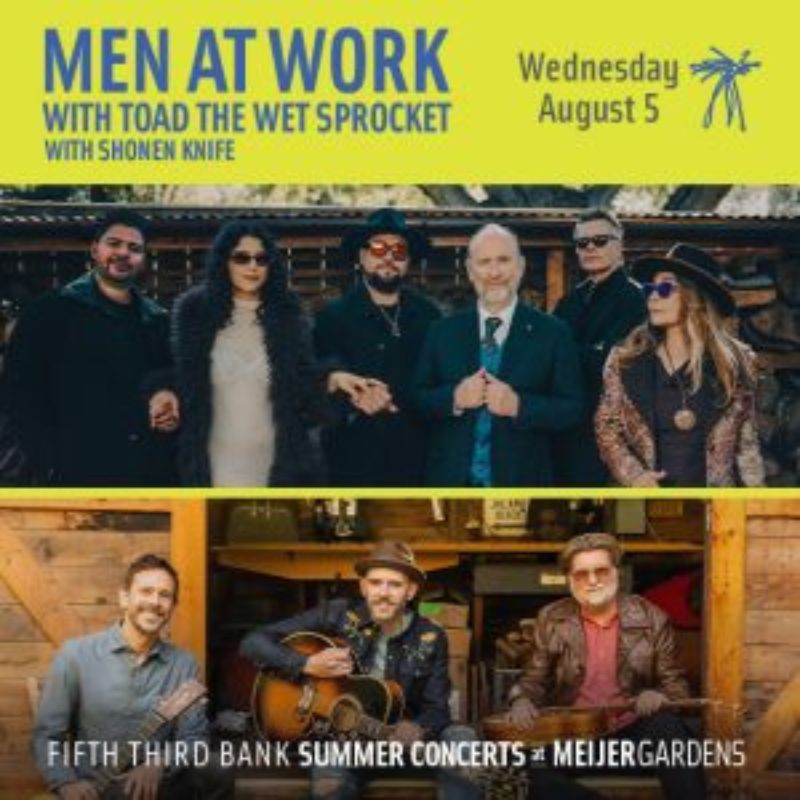 Meijer Gardens Summer Concerts Men At Work