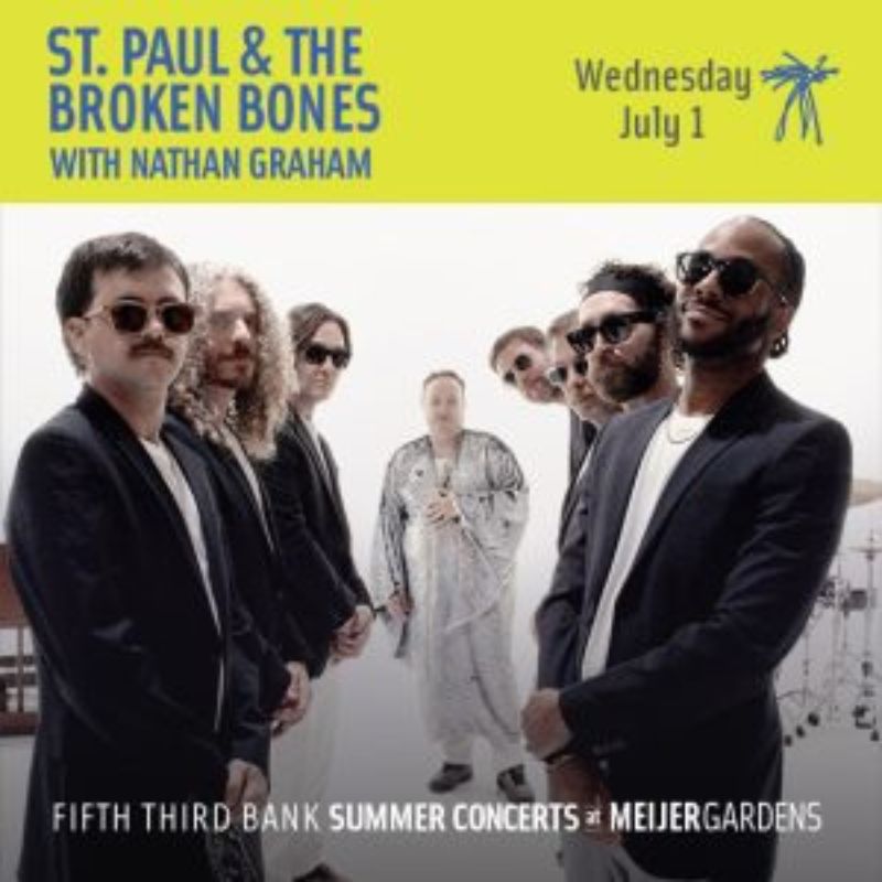 Meijer Gardens Summer Concerts St Paul Broken Bones