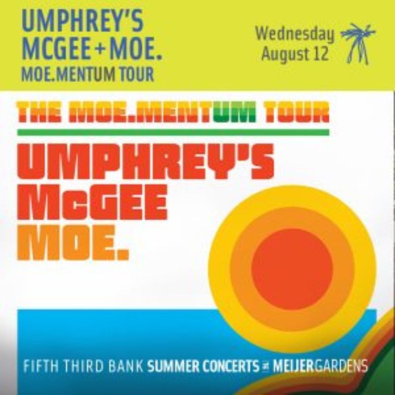 Meijer Gardens Summer Concerts Umphreys McGee